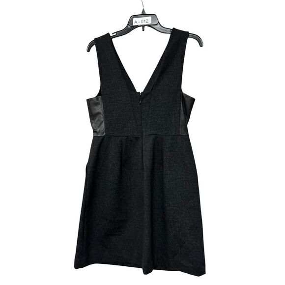 Madewell Leather Inset Ponte Career Dress - Size 6 - New - Picture 5 of 6